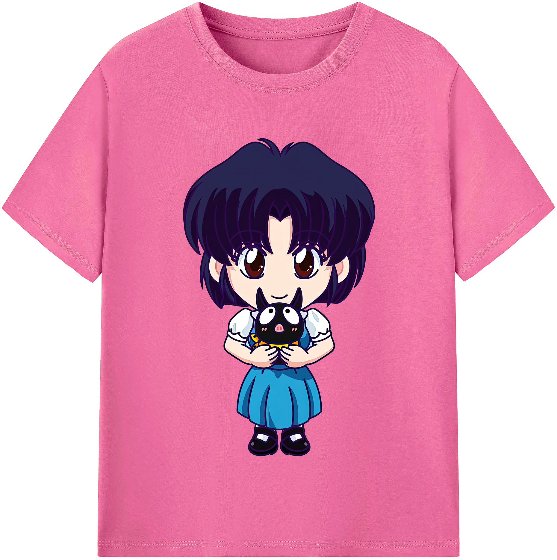 （画像用） 美少女戦士セーラームーン 水野 亜美 みずの あみ Sailor Moon Mizuno Ami レディースカジュアルプリントTシャツ（綿100％）